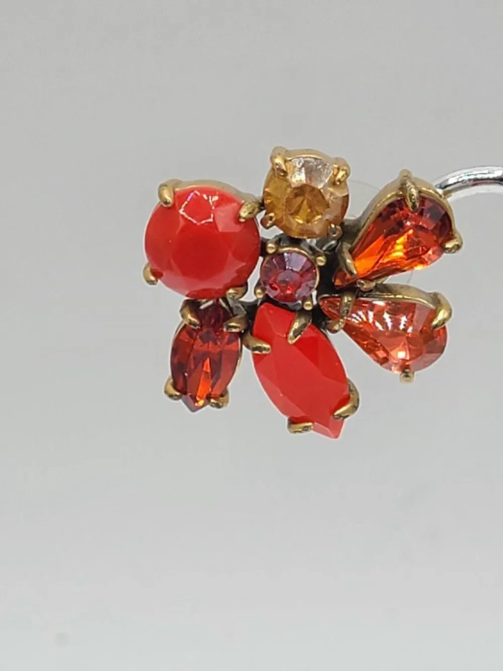 J. Crew Factory crystal beautiful red